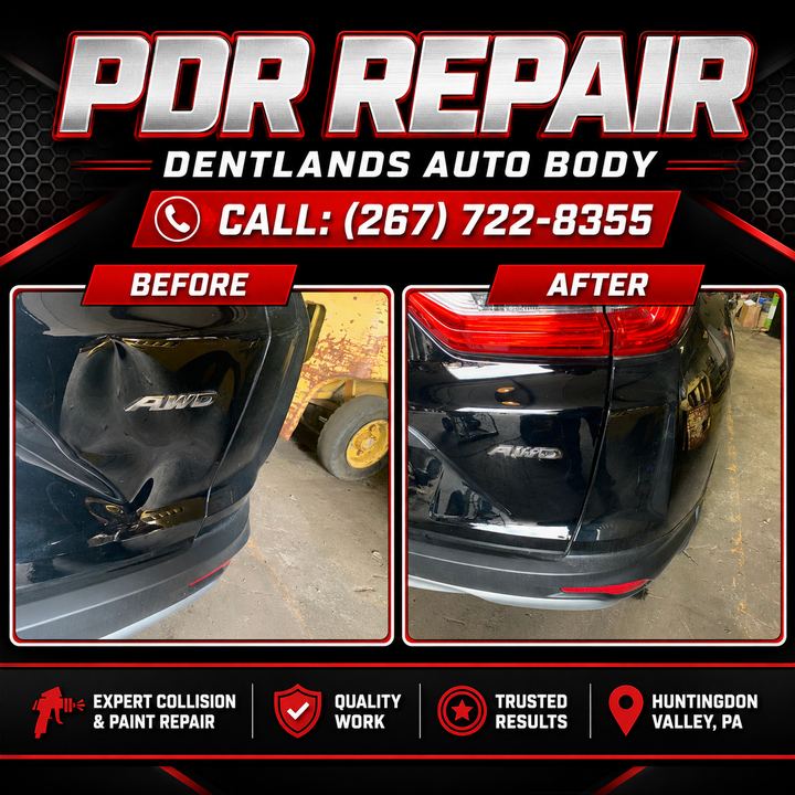 PDR REPAIR branded collage
